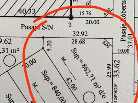 Terreno en Venta en Vaqueros, USD 38.500