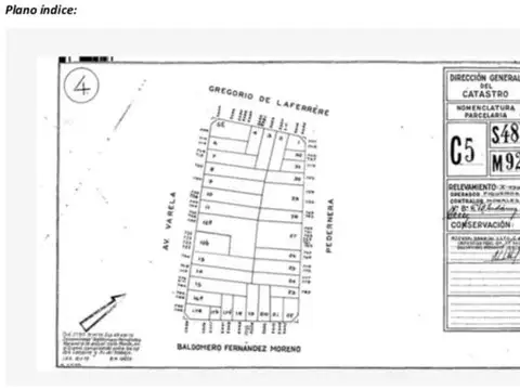 Terreno en Venta 8  mts Fondo