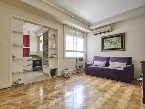 Departamento 2 ambientes con 1 baño