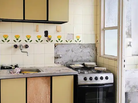 Departamento 2 ambientes con 1 baño