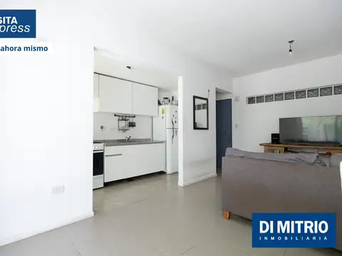 Departamento 2 ambientes con 1 baño