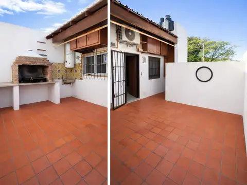 Amplio departamento con patio - San Martin