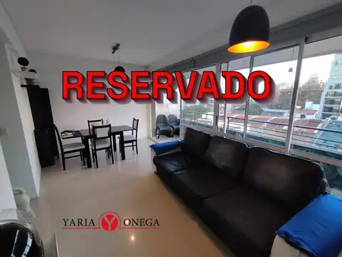 Espectacular departamento + balcón en edificio con amenities