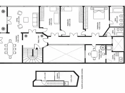 Depto Tipo Casa en Venta en Palermo Soho, USD 320.000