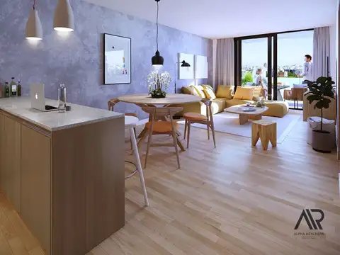 Departamento en Venta de 1 dormitorio