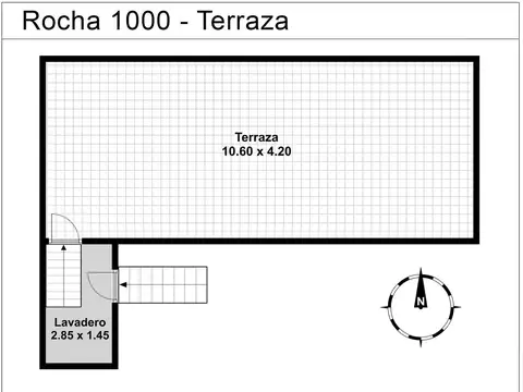 Departamento 3 ambientes con 2 baños