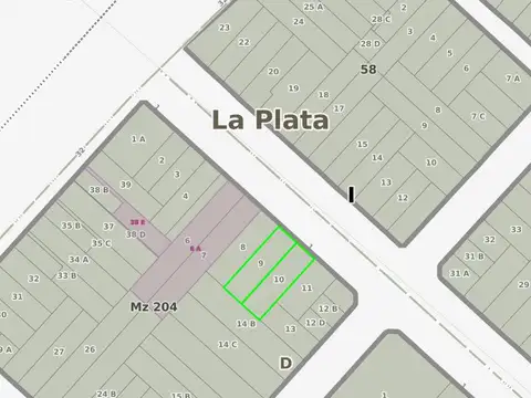 Terreno en venta en La Plata