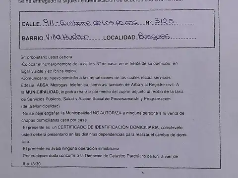 Terreno en Venta en Bosques, USD 17.900