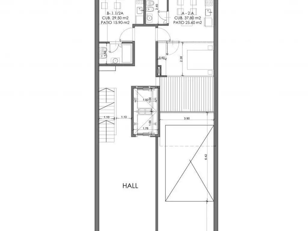 CABALLITO | Departamentos 1 ½, 2 y 3 amb de 1 Dormitorios