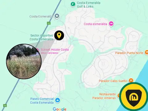 Terreno en Costa Esmeralda