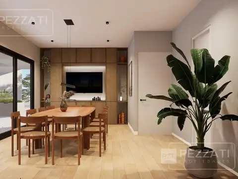 Departamento 2 ambientes con 1 baño