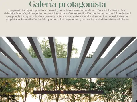 Casa 4 ambientes Aluen Barrio Privado