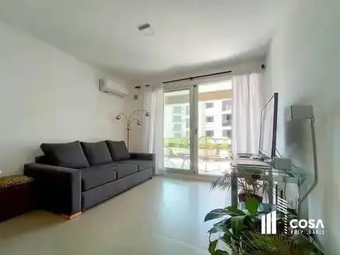 Departamento 2 ambientes con 2 baños