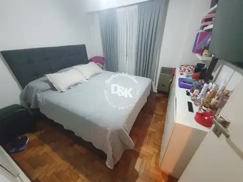 Departamento 2 ambientes con 1 baño