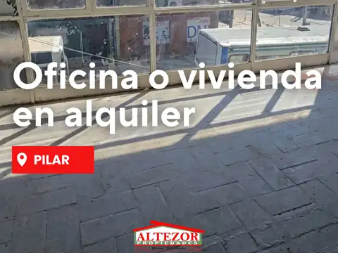 Oficina o vivienda en alquiler - Pilar