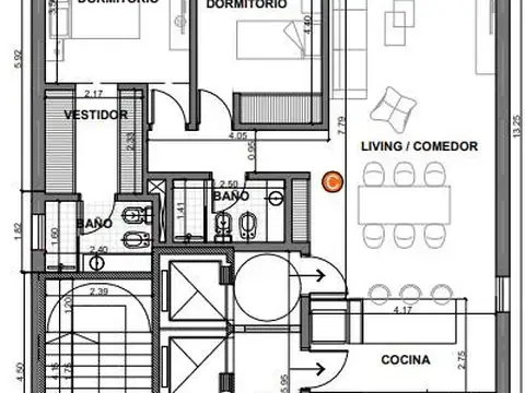Departamento en Venta al Sur