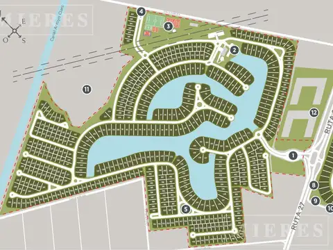 Lote en venta en Casuarinas, Nordelta