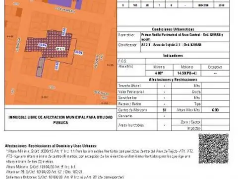 Terreno en Venta en Rosario, USD 320.000