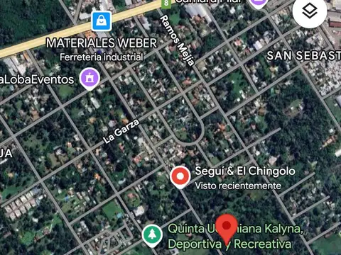 Terreno en Venta 180  mts Frente