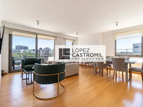 IMPEC SEMIPISO C/BALCÓN TERRAZA! TODO A NUEVO! Amob y Equip! T/luz y sol! FULL AMENITIES! Coch fija! Vig24hs! ÚNICO! OPORT!