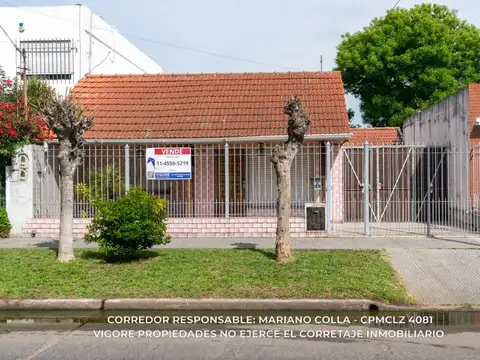 Casa 4 ambientes con 1 baño