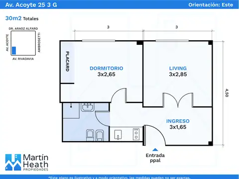 Avenida Acoyte 100, Piso 3