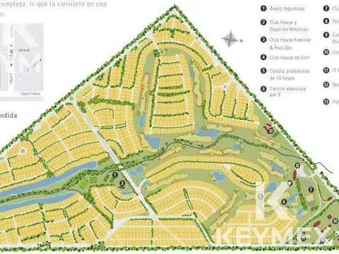 TERRENO/LOTE EN VENTA AREA 60 LA RESERVA ESCONDIDA