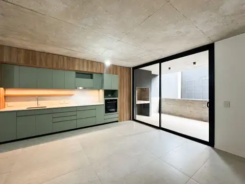 Departamento 2 ambientes con 2 baños