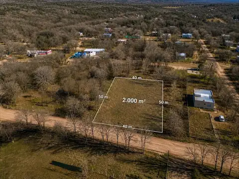 VENTA TERRENO 2000M2 MOLINARI, PUNILLA, CORDOBA