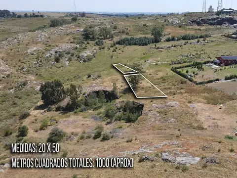 Terreno en Venta de 1038,0 m2