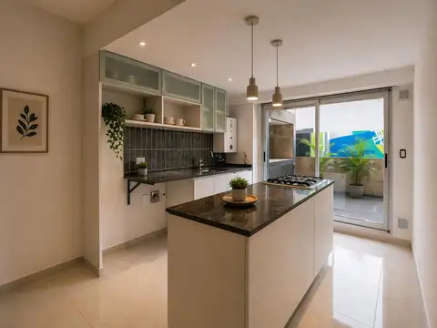 VENTA: Departamento de 2 dormitorios a estrenar con balcón terraza y parrillero. Acepta financiación
