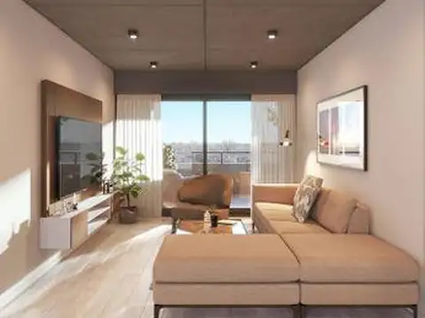 Departamento Monoambiente con 1 baño