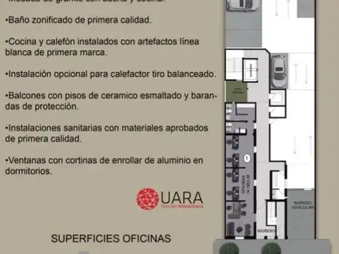 Departamento en Venta con 5 cocheras