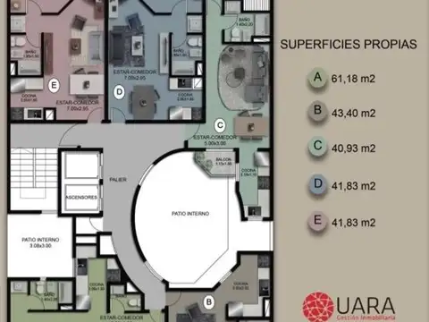 PRE VENTA - DEPARTAMENTOS ZONA TRIBUNALES 1 (REF #DEPSAL18)