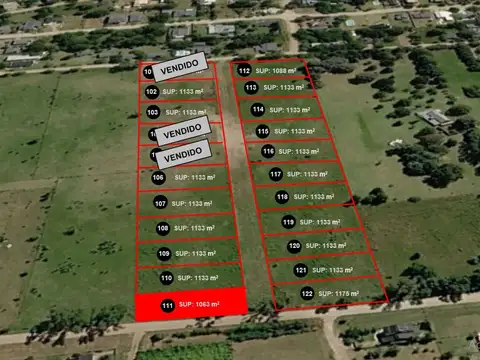 Venta Lote en los Reartes, Calamuchita, Córdoba
