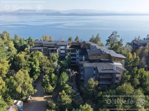 Monoambiente en venta en Barrancas de Melipal, vista parcial al lago