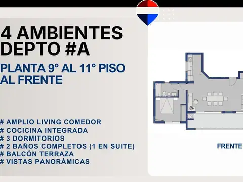 VENTA DEPARTAMENTO 4 AMBIENTES. 48 CUOTAS. BERNAL