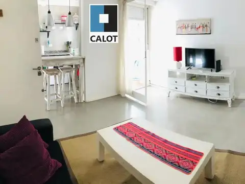 Departamento 2 ambientes con 1 baño