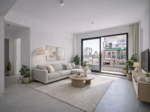 Departamento a estrenar - Balcón terraza - Almagro