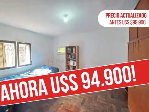 Venta Casa Lote Propio 8,66m x 24,71m, con Local, Patio, Bal