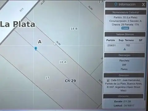 Lote Venta Hernandez  Ideal Desarrollador 