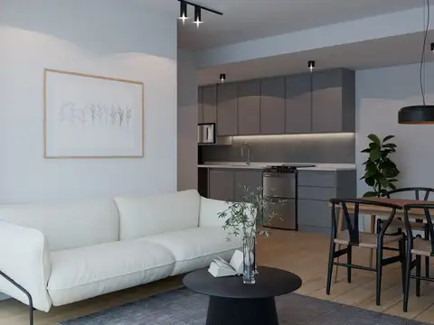 Departamento 2 ambientes con 1 baño