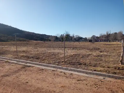 Excelente LOte en Cuchi Corral.Sobre la Sierra 800 metros cuadrados