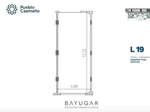 Alquiler Local en Pueblo Caamaño  / Pilar - Centro comercial sobre Av. Caamaño