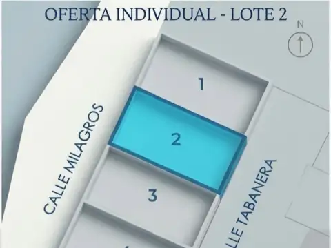 CALLE MILAGROS, GUAYMALLÉN: LOTE 2 - (300m²)