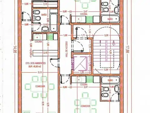 Departamento en Venta al Norte