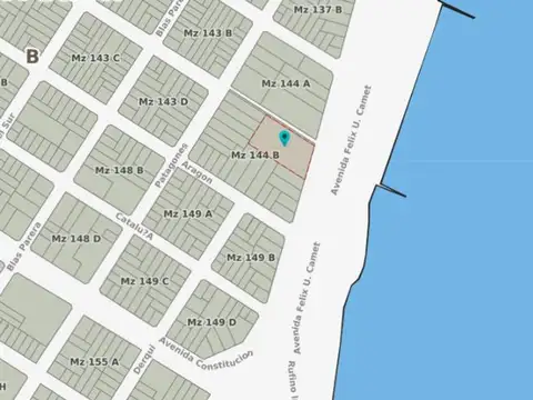 VENTA LOTE FRENTE AL MAR 3564M2 APTO DESARROLLO