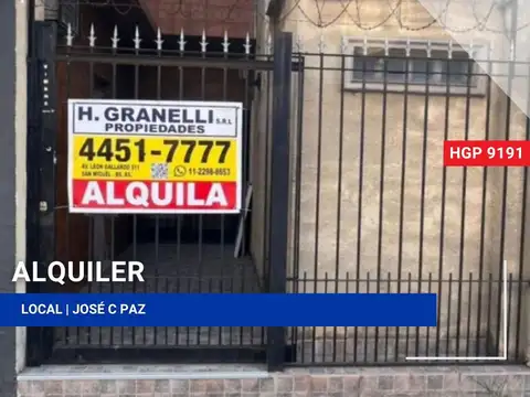 Local - Alquiler - Argentina, José C Paz - Granaderos a Caballo 4929