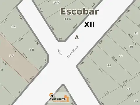 Terreno en Venta en Belén de Escobar, USD 190.000