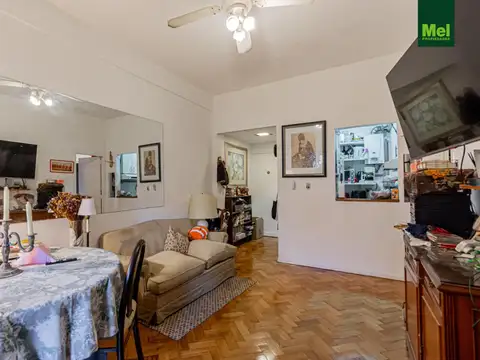Departamento 2 ambientes con 1 baño